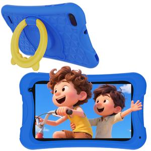 Digiland Kids Tablet 7 inch Android Educational 32GB Storage Toddler Tablets with Shockproof Protective Case Parent Control Bluetooth WiFi Pink Blue
