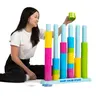 Giant Color Stack Challenge by Relatable – Strategy Stacking Game with 50 Puzzles, Backyard & Lawn Activity for Summer Parties, Outdoor Fun for Families & Groups, Ages 6+
