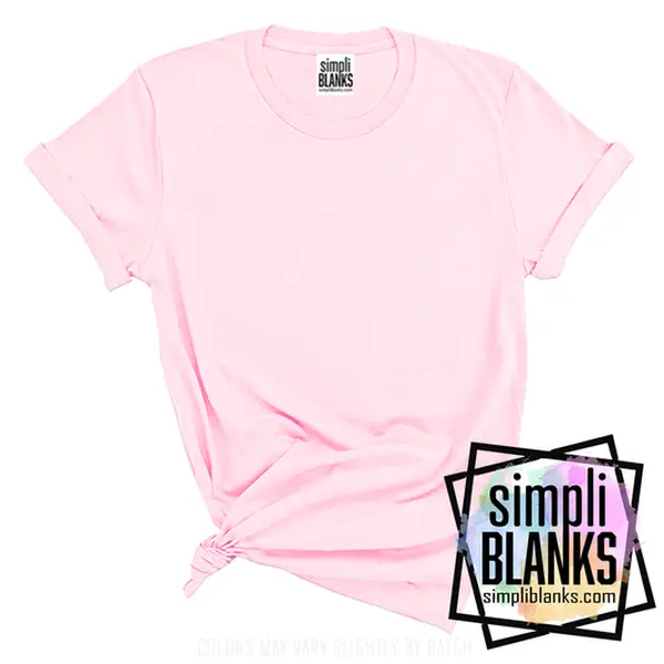 PINK BLANK TEE