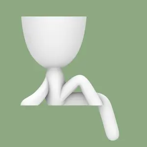 Reaxed. 3D printed planter