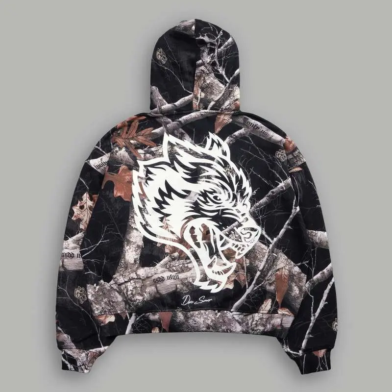 Darc Sport Respect The Wolves Darco Double Zip Hoodie  Tee Camufladas – Youth & Adult Sizes
