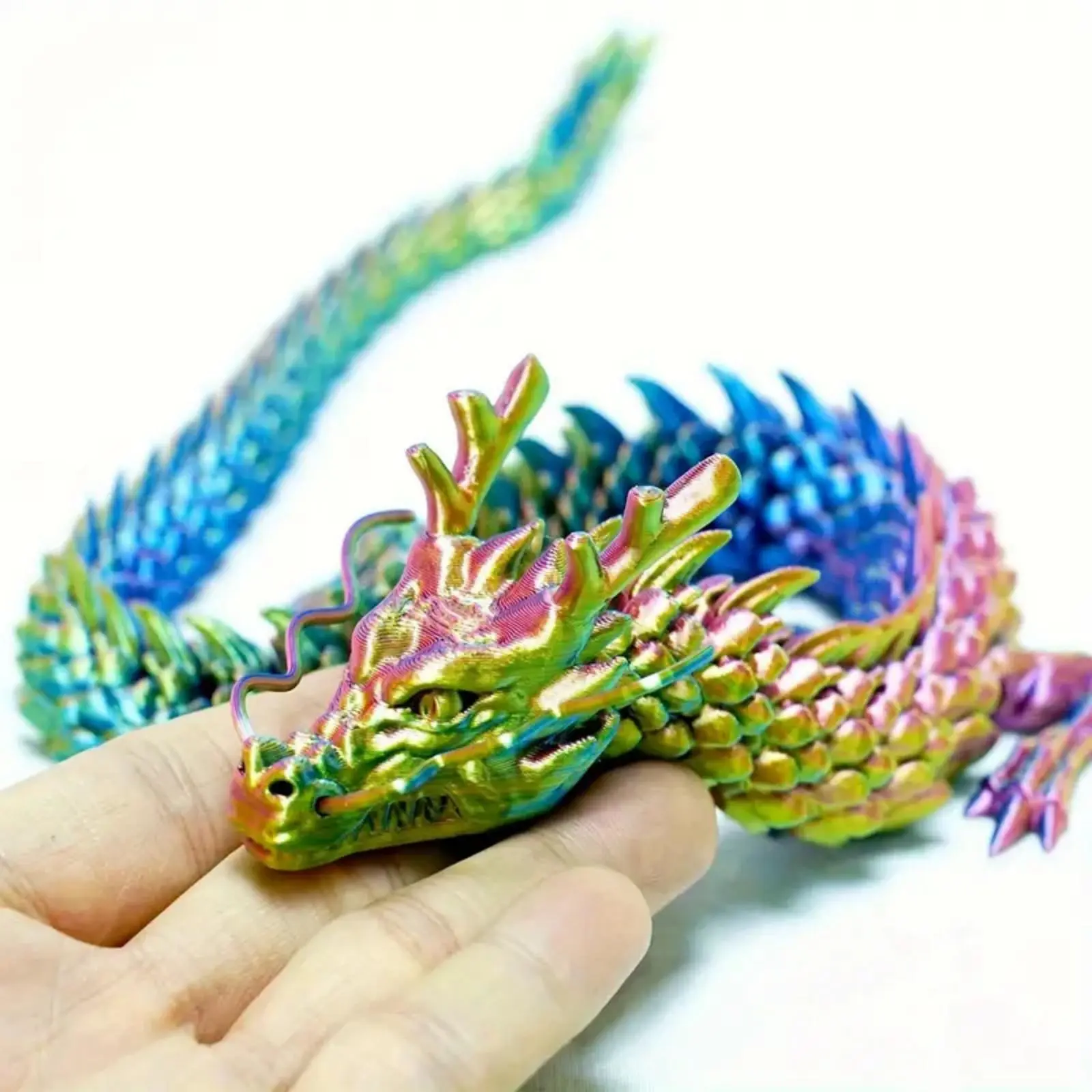 3D  Printed Chinese Dragon, Creative  Collectible Decoration, Desk Ornament for Home Decor, Best gift for Women and men