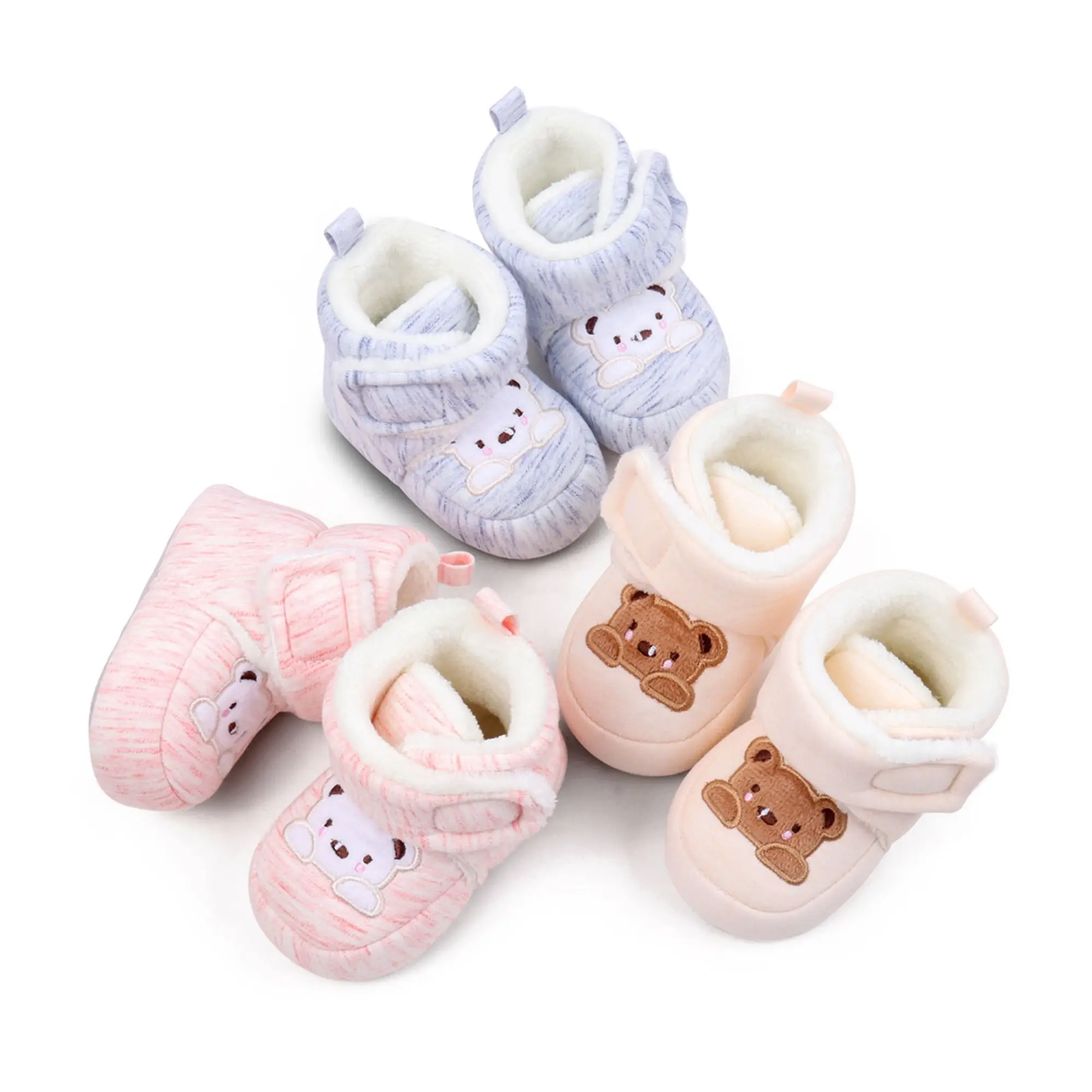 [Lullaby] Baby Winter Shoes, Soft Sole Non-Slip First Walking Shoes Boots Toddler Shoes For Girls Boys