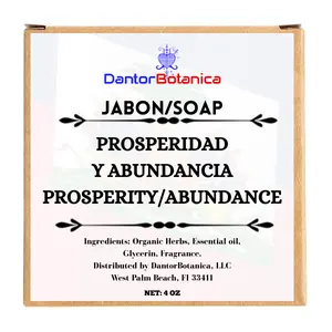 PROSPERIDAD-PROSPERITY-  Spiritual Soap, Florida Water Soap- Jabon esoterico Magic Hoodoo voodoo Body Care Cleansing Fragrance Scent Gentle Gift Nourishing Vegan Cleanser Scented REVE D'OR BIEN ETRE Pompeia Mont Michel