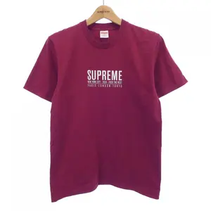 Pre-owned Supreme Cotton Small Leather Goods T Shirt