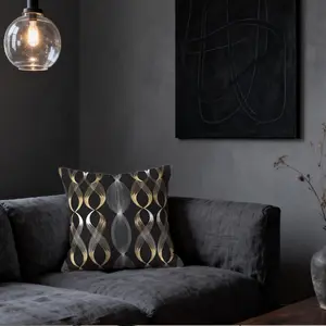 Geometric Line Throw Pillow, Modern Luxury Style, Single-Side HD Printed, Soft And Skin-Friendly, Suitable For Sofa, Bedroom And Living Room Decor, Multi-Color Options, High-End Home Decoration