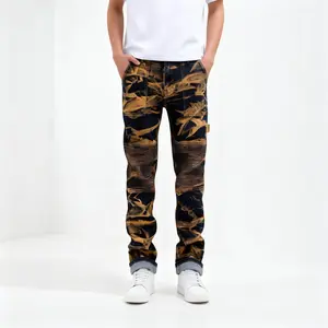 Men'S Casual Versatile Street-Style Jeans in a Slim Fit with a Straight Tube Design, Inspired by Motorcycle Fashion, Available in European And American Styles-0011 Menswear   skinny jeans jeans pant baggy jeans for men s for men baggy jeans for men