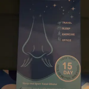 Anti-Snoring Magnetic Nose Patch Set, 1 Set Including 30 Pcs Nasal Patches, Nasal Dilator, 4 Pcs Mixed-Size Expanders and 1 Pc Applicator, Personal Care Product for Daily Use