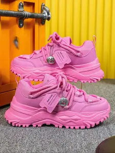 Men's Fashion Casual Low Top Sneakers with Detachable Pumpkin Charm, Soft Comfortable Eva Sole, Perfect for Halloween & Christmas Gifts