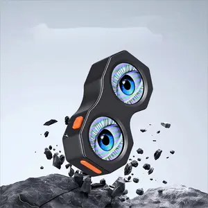 LED Car Motorcycle 3D Dynamic Devil Eye LED Motorcycle Decorative Light 5V-36V Multi Mode Wink LED Light Retrofit Kits Assembly Motorcycle Led Lights