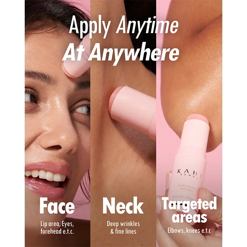 Kahi Seoul All in One Beauty Balm Essential - Hydrating Multi-Use Balm for Face Lips & Neck Anti-Aging Radiance Booster with Salmon Collagen Jeju Fermented Oil & PDRN Skin Repair Moisturizing 6