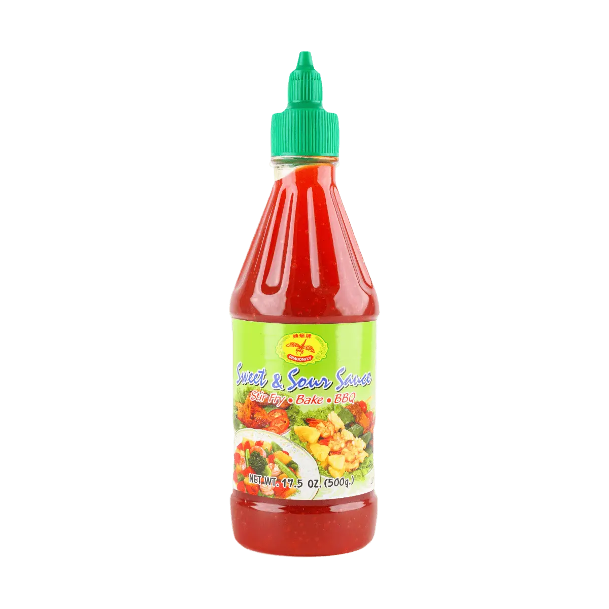 Dragonfly Brand Sweet Sour Sauce 500g - Authentic Malaysian Flavor for Stir-Fries, Grilling, and Marinades