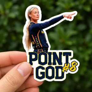 Sophie Cunningham Sticker, Sophie Basketball Point Guard Sticker Magnet, Funny Basketball Fan Decal, Athlete Gift, Waterproof Sports Sticker