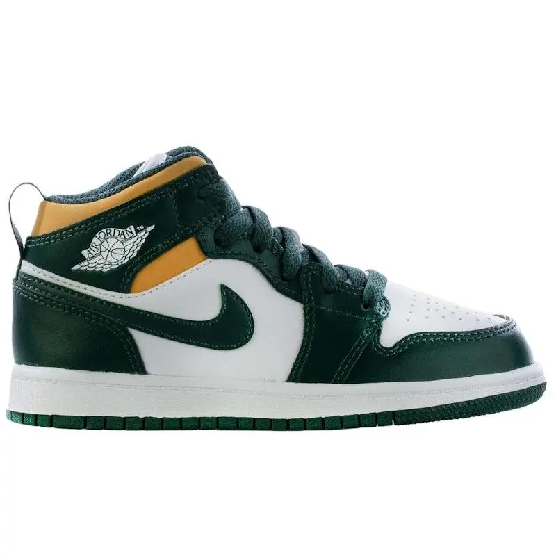 Jordan 1 Mid Sonics (2021) (PS) (kids) by StockX Jordan 1 Mid Sonics (2021) (PS) (kids) by StockX