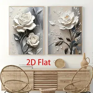 Frameless Canvas Wall Art, Modern Minimalist Design, High-Quality Fabric Material, Perfect for Living Room & Bedroom Decor