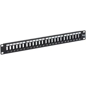 ICC  24-Port Blank HD Patch Panel- 1 Rms