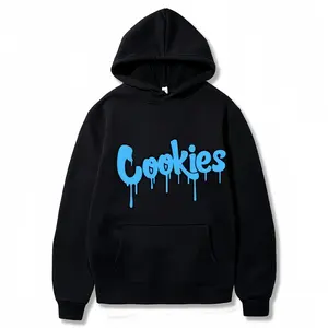 Cookies Graphic Hoodie – Trendy Fall Streetwear Pullover, Cozy Casual Sweatshirt, Unisex Everyday Hoodie for Men & Women, Outfits
