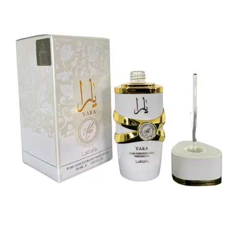 Lattafa | Yara | Moi | Women's Fragrance | 20 ML | Concentrated Oil | Woody - White Floral & Patchouli