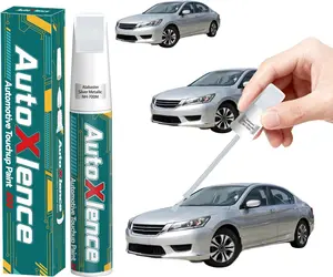NHM Alabaster Silver Metallic Touch Up Paint Compatible with Honda Car Paint Pen Scratch Repair Automotive Scratch Remover Fix Exact Color Match