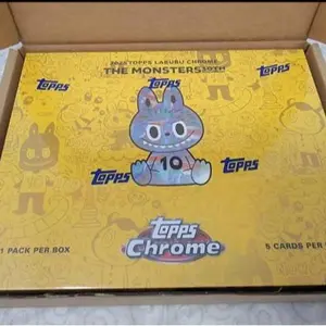 (Live Only) 2025 Topps Chrome Labubu 10th Anniversary Box