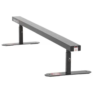 Element Skateboard Grind Rail Flat Bar Obstacle - 6ft Long, Adjustable Height