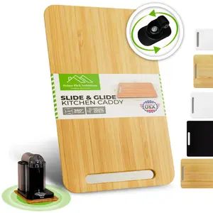 Kitchen Appliance Caddy (Bamboo, 9.5x14").
