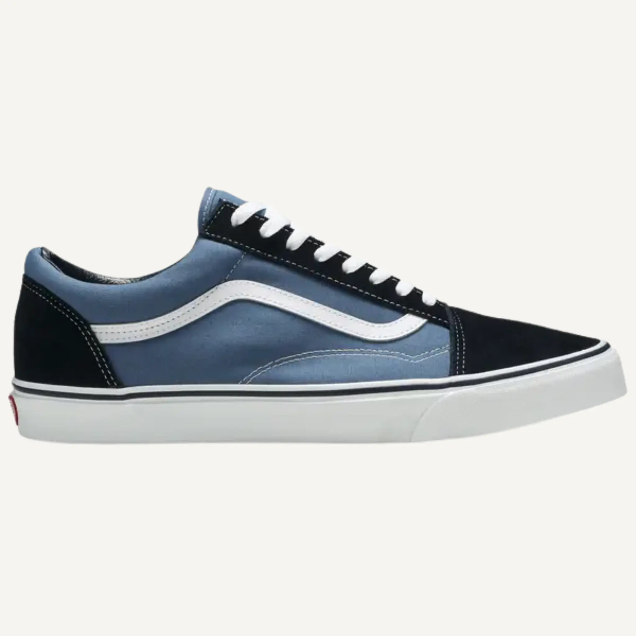 Men's VANS Old Skool Classic Casual Sneakers - Lace-up Shoe with Durable Canvas, Suede Uppers - VN000D3HNVY
