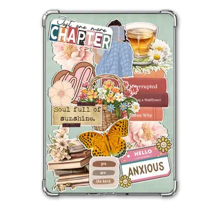 The Anxious Reader (Variety Pack) (Variety Pack) | Clear Case Insert Cover | Sticker Effect