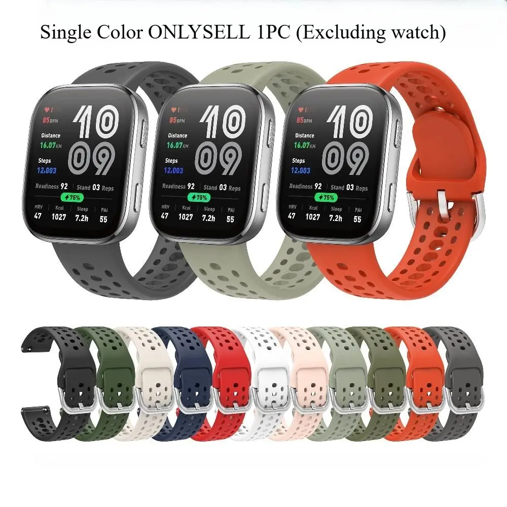 Watch Case with Sports and Leisure Watch Band, Replacement Watch Band & Watch Case for Amazfit BIP6 (A2435) Smart Watch, Smart Watch Accessories, Smart Watch Straps, Wearable, Wearable Tech Accessories, Wearable Accessory