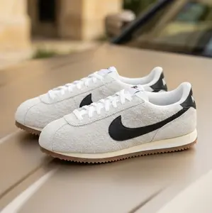 Nike Cortez Vintage Muslin Black FJ2530-102 Womens Fashion Sneakers New