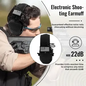 New Electronic Shooting Headset Headphones for Hearing Protection Ear Protect Noise Reduction Active Hunting Tactical Earmuff