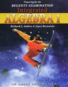USED-Preparing for the Regents Examination Integrated Algebra 1 by Richard J. Andres (Paperback)