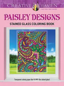 Stained Glass Coloring Book (Adult Coloring Books: Art & Design)