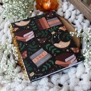 Bookish Hardcover Notebook | 8.5"x11" | College Ruled