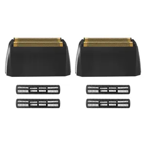 Wahl Pro 5 Star Vanish Super Close Gold Foil and Cutters – 2 Pack 3022905 – Dual Precision Foils for a Close, Smooth Shave