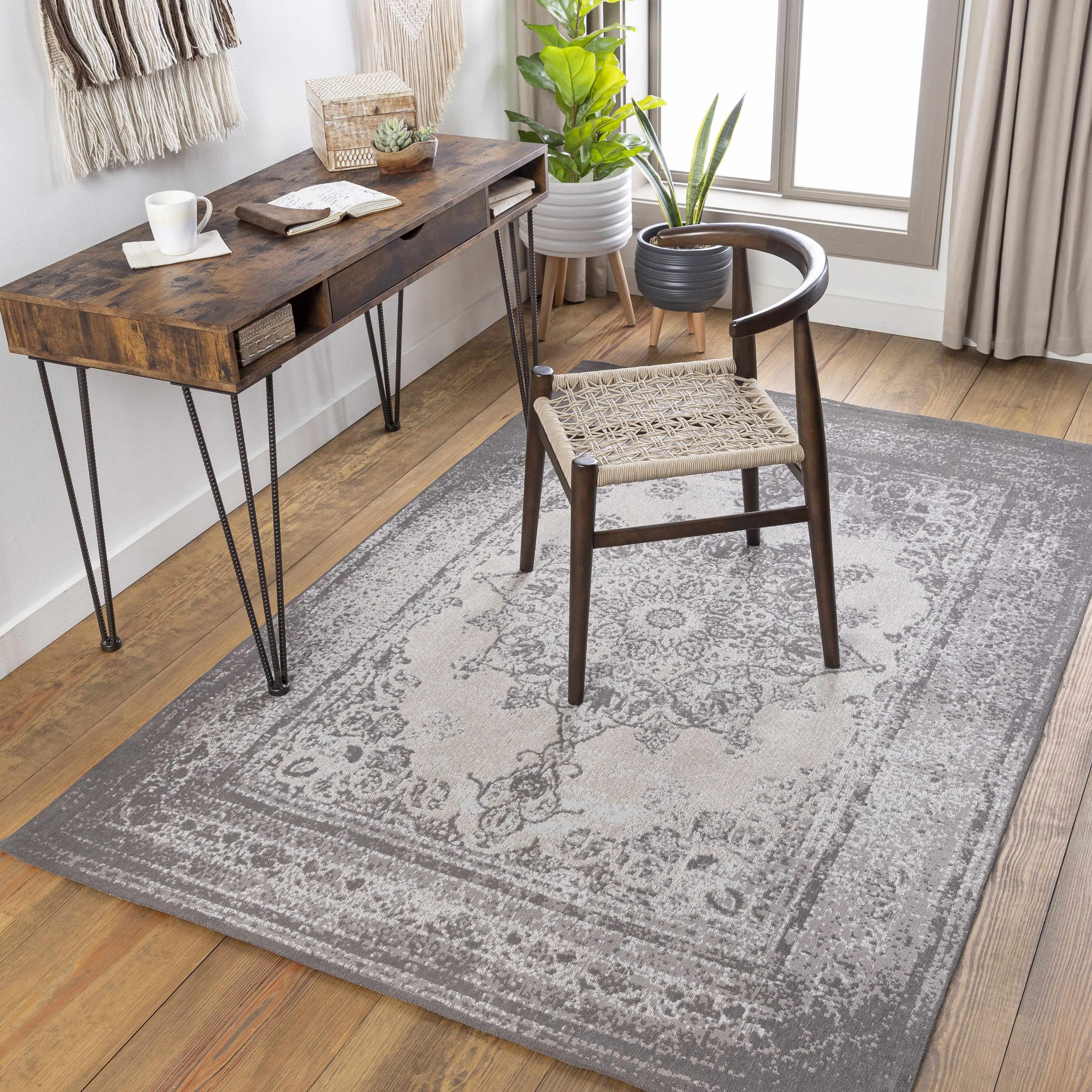 Berserker Clearance Rectangle Floor Rug - Indoor Living Room Decor Carpet