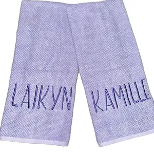 Monogrammed towels!