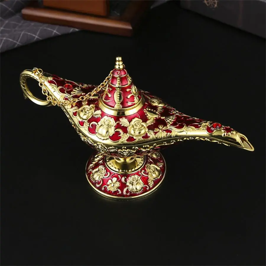 Rose Pattern Design Incense Burner, Vintage Style Jewelry Storage Jar, Desktop Ornament for Home Office Decor, Bottles, Incense Holder