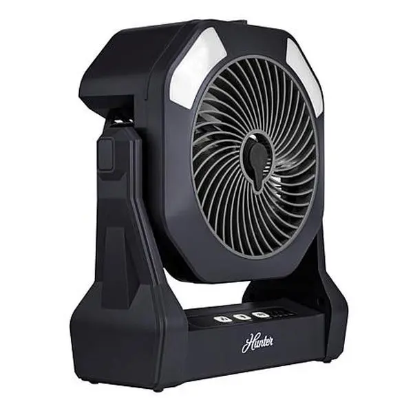 Hunter Rechargeable Fan with Mist Feature