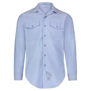 Long Sleeve FR Chambray Shirt, Size Small Long Sleeve FR Chambray Shirt, Size Small