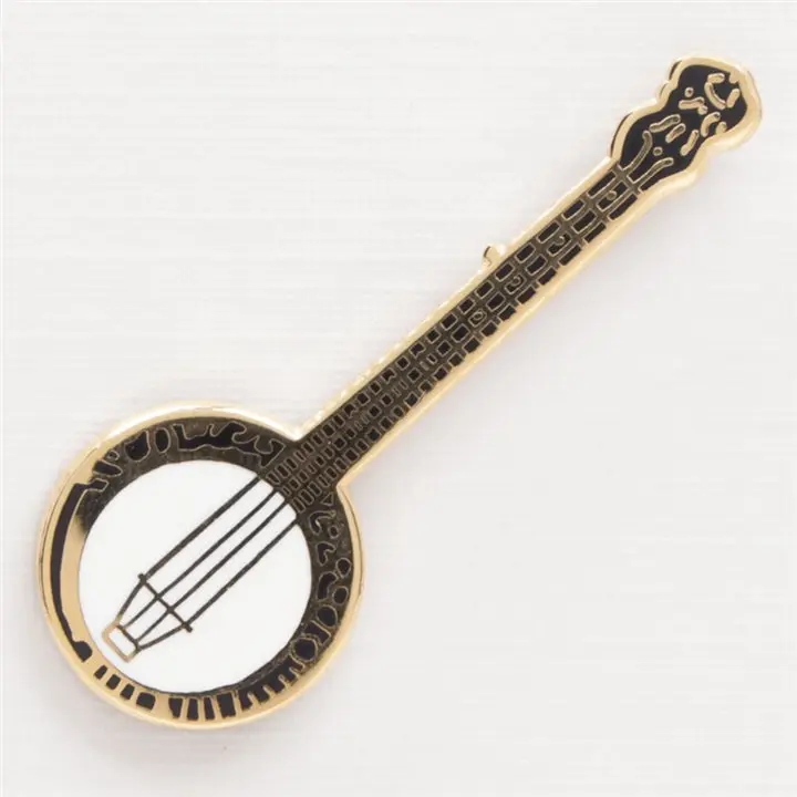 Banjo Enamel Pin Banjo Enamel Pin