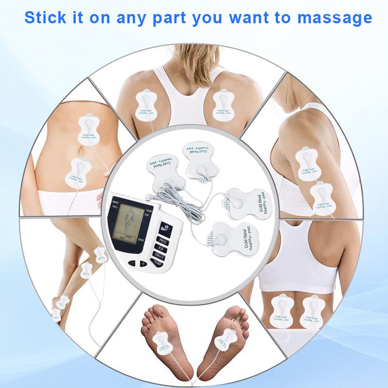 KRES1010 Dual Power Frequency Therapy Device, 8 Intensity Levels, Plug-in & Battery Operated, Portable Pain Relief Massager
