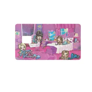 Bratz Y2K Bratz Sleepover Card Cover - Pink Room Design Featuring Favorite Characters