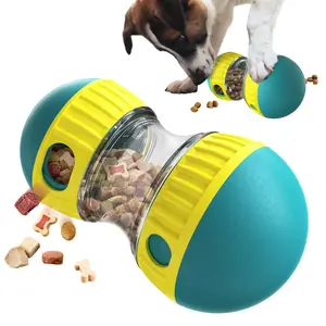 Interactive Dog Puzzle Toy Treat Ball, Dog Treat Dispenser Toy - Interactive Adjustable Treat Dispensing Dog Puzzle Toy - Mental Stimulation & Slow Feeder for Small, Medium, and Large Breeds - Durable & Fun Boredom Relief Game