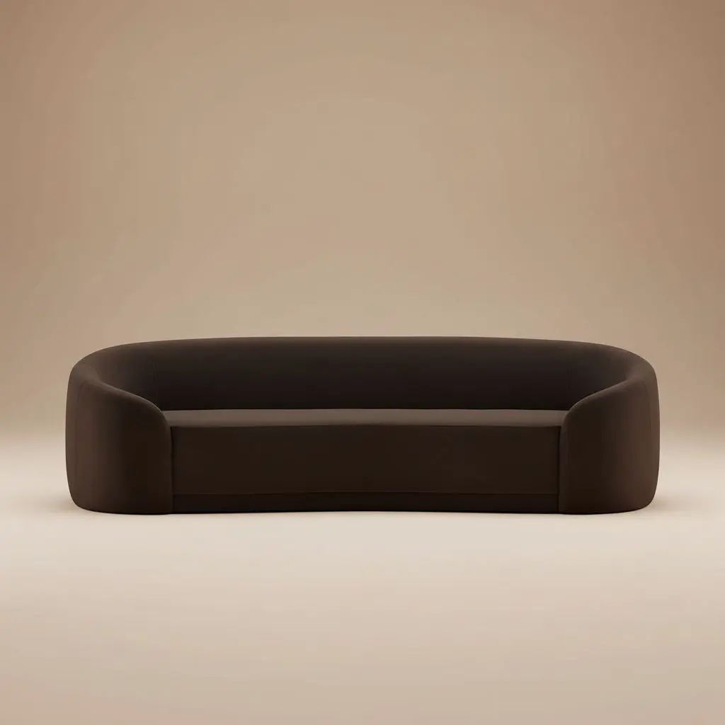 Contessa Curved Performance Velvet Sofa by Modway
