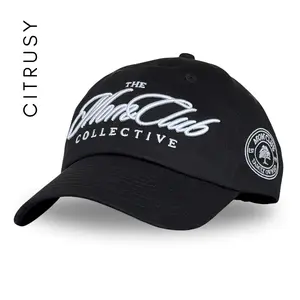 MOM CLUB BASEBALL DAD CAP - BLACK