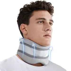 COFCARE Zero Gravity Neck Support Collar – 360° Ergonomic Design, V-Shaped Chin Rest, Lightweight 76g for Work Travel & Daily Use