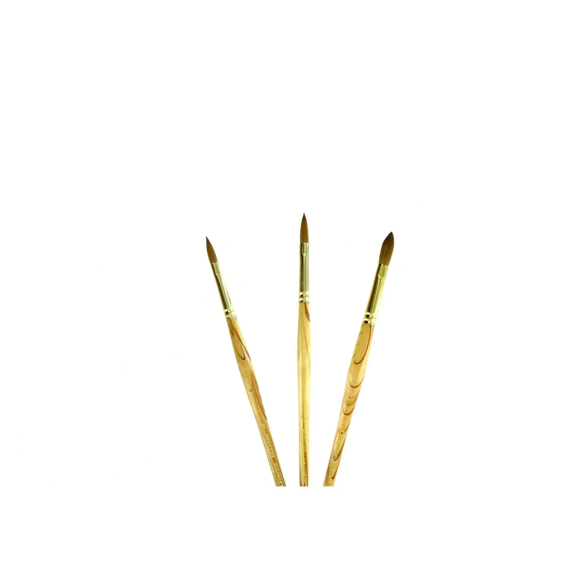 Kolinsky Oval Sable Brushes