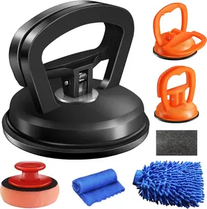 3 Pack Car Dent Puller Suction Cup Dent Puller Car Dent Removal Kit Dent Remover Tool and Dent Repair Kit Handle Lifter for Cars Body,Glass,Screen,Tiles Lifting,Objects Moving
