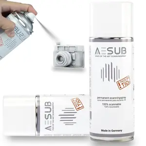 3D Scanning Spray for 3D Scanners - Ideal for Transparent & Reflective Highly Textured Surfaces Objects, Needs Cleaning, Enhances Scan Accuracy Efficiency, 400ml(13.53 US fl oz), White